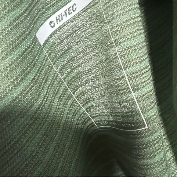 Hi Tec TWO-TONE SLEEVELESS
OTTOMAN DRESS, Green, New with Tags - Picture 7 of 9